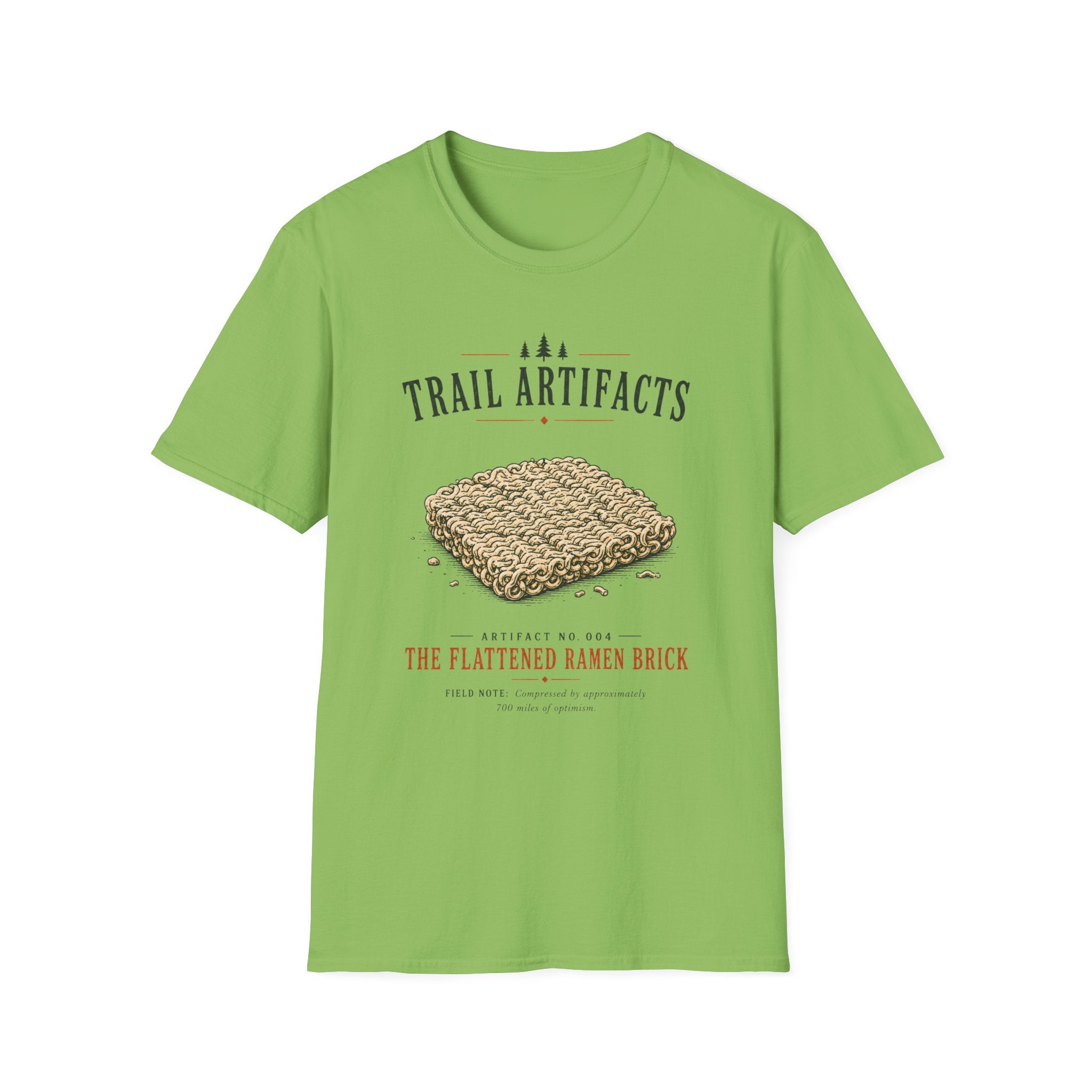 Flattened Ramen Brick T-Shirt