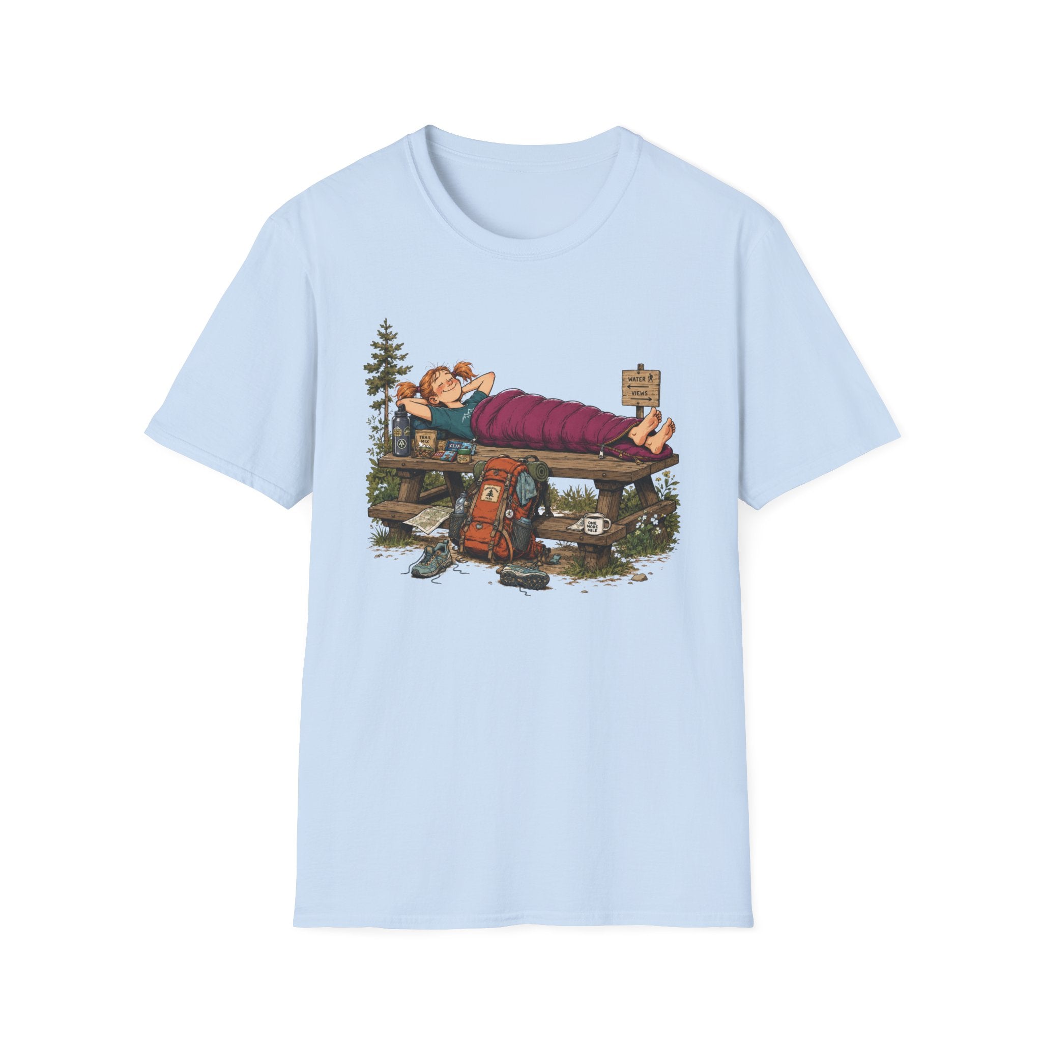 Girl Picnic Table T-Shirt