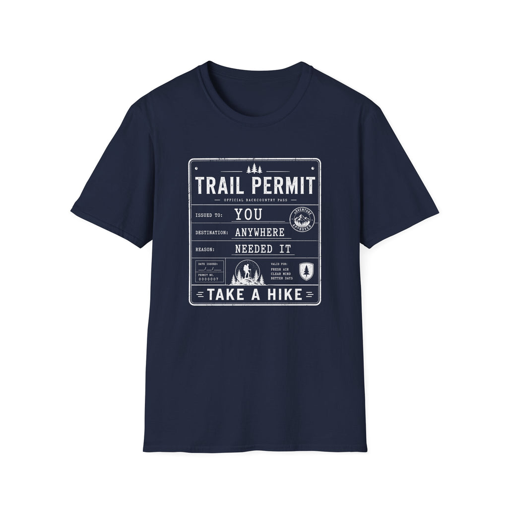 Take A Hike Permit T-Shirt