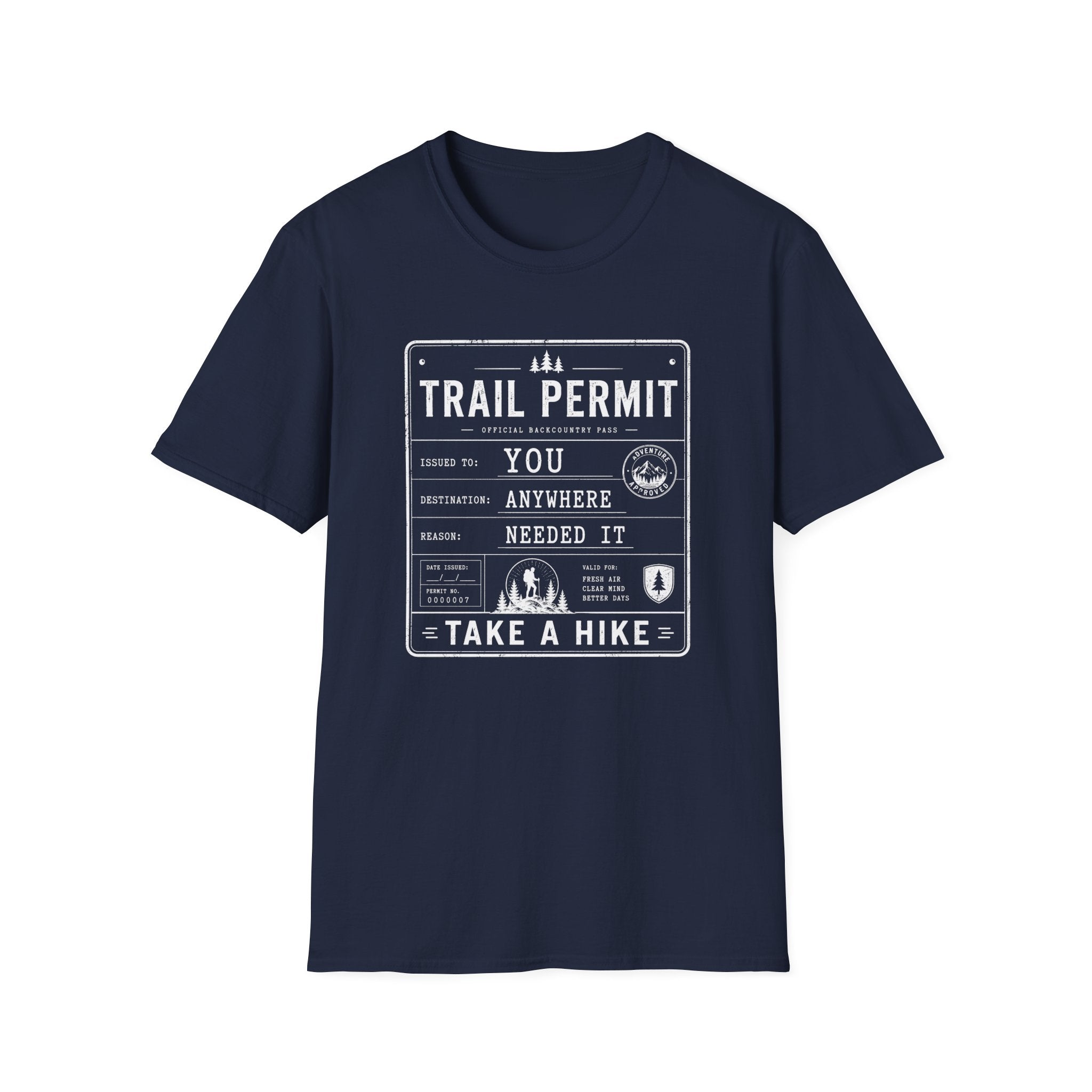 Take A Hike Permit T-Shirt