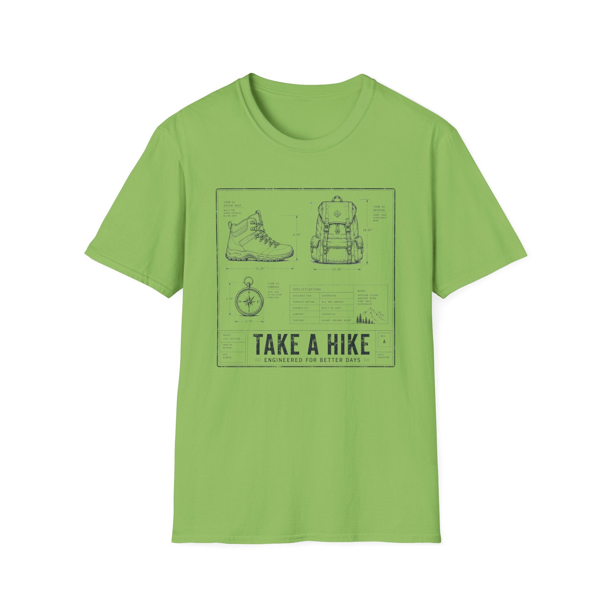 Take A Hike Engineer T-Shirt