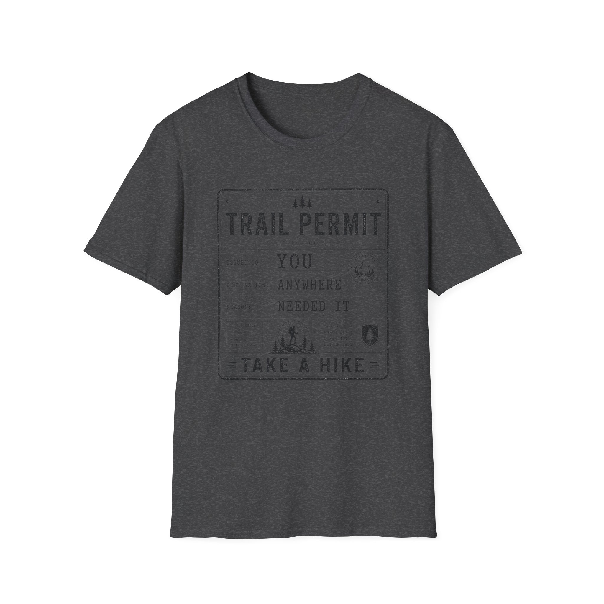 Take A Hike Permit T-Shirt