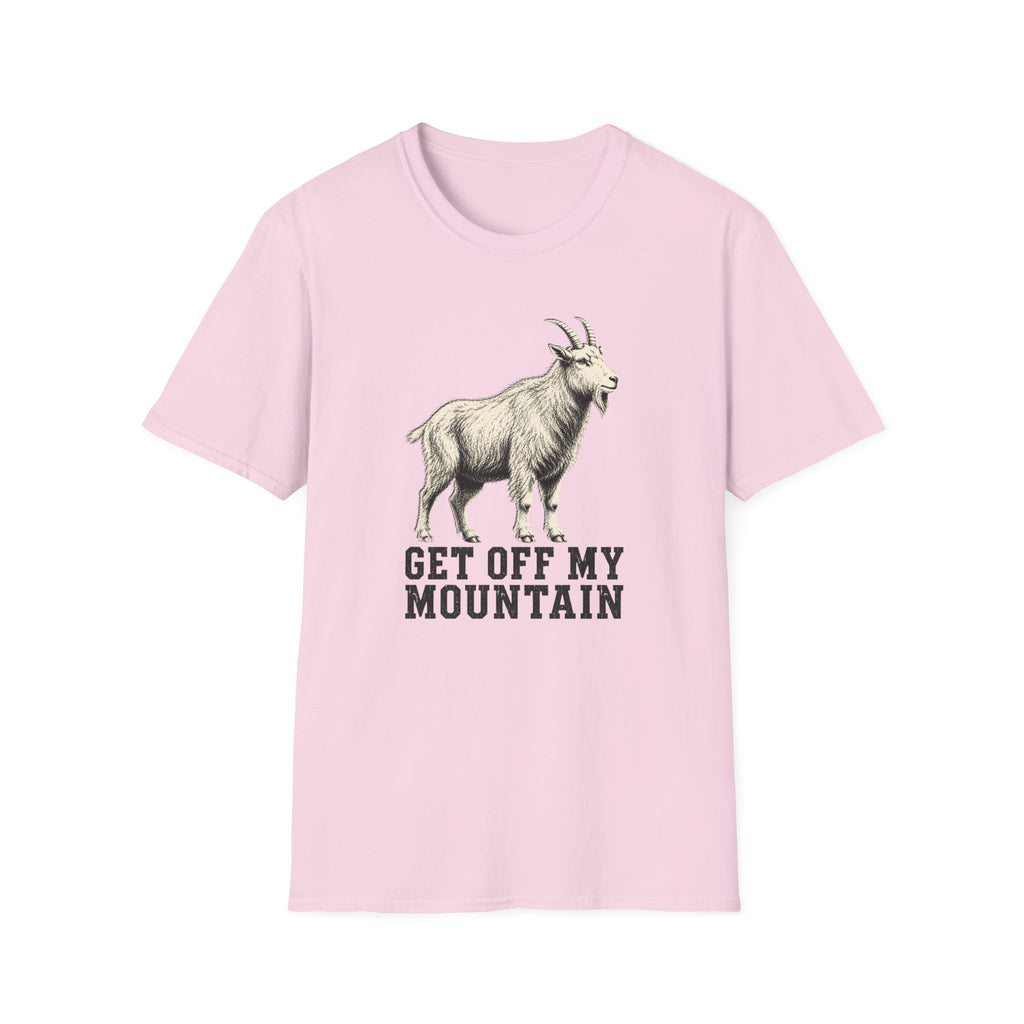 Get Off My Mountain - Goat T-Shirt