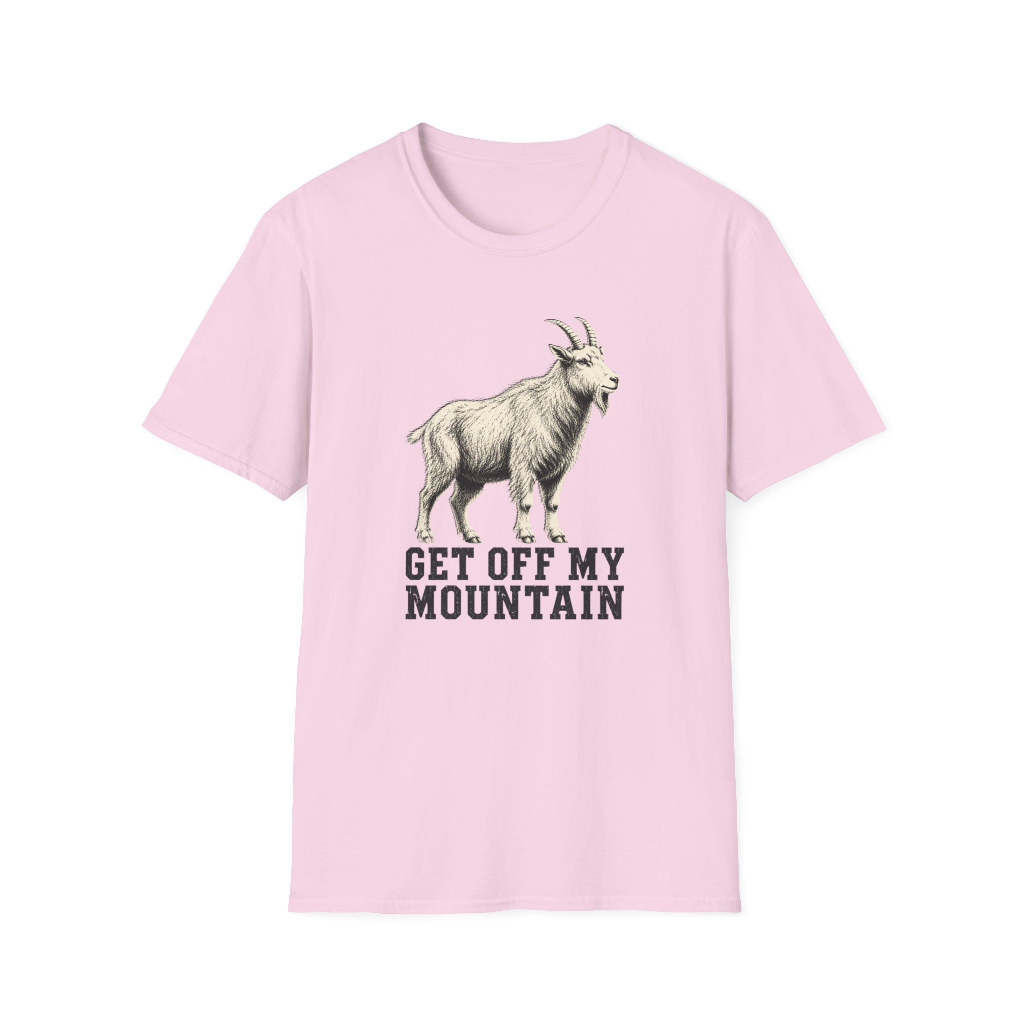 Get Off My Mountain - Goat T-Shirt