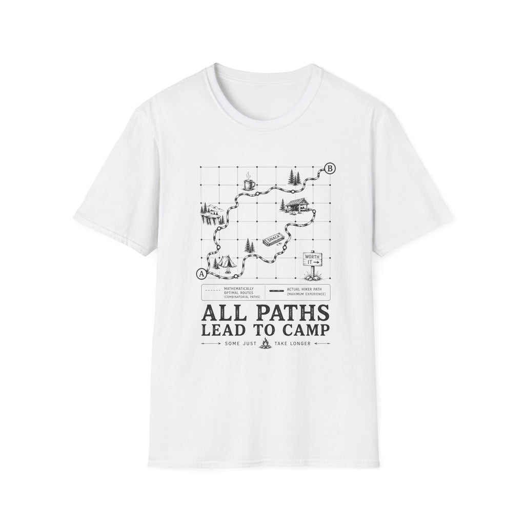 All Paths Lead to Camp T-Shirt