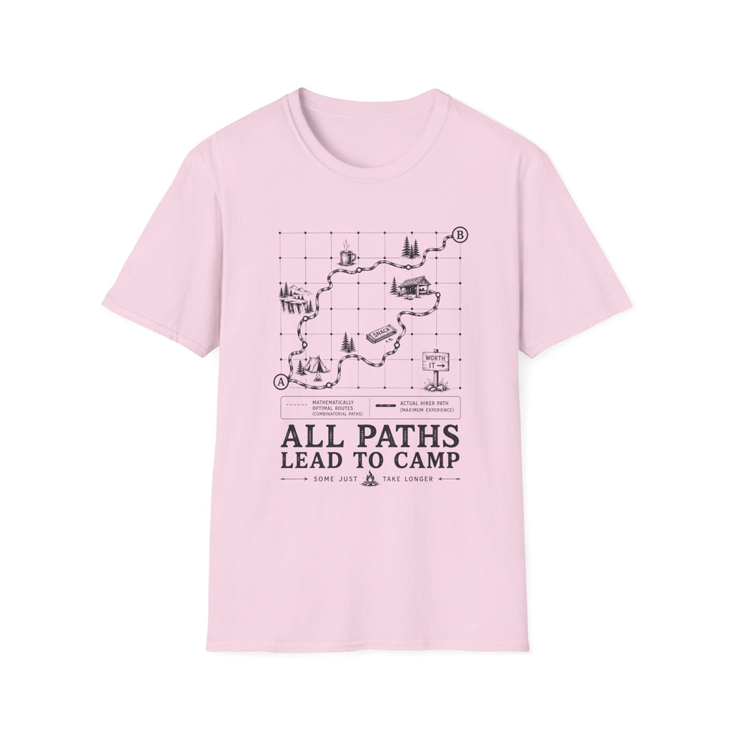 All Paths Lead to Camp T-Shirt