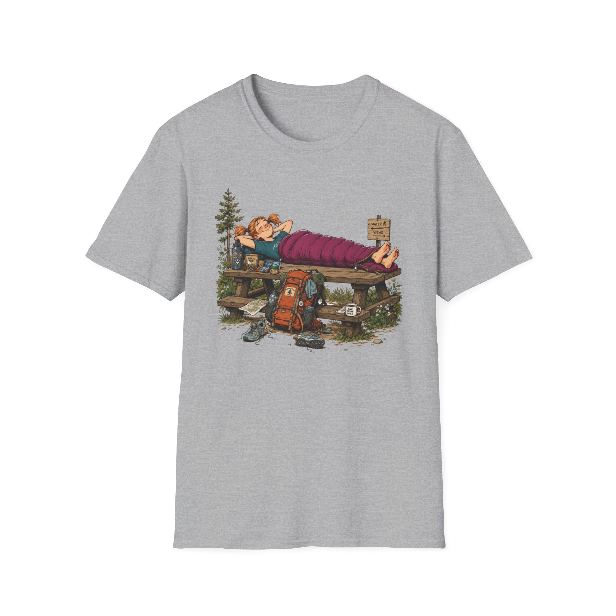 Girl Picnic Table T-Shirt