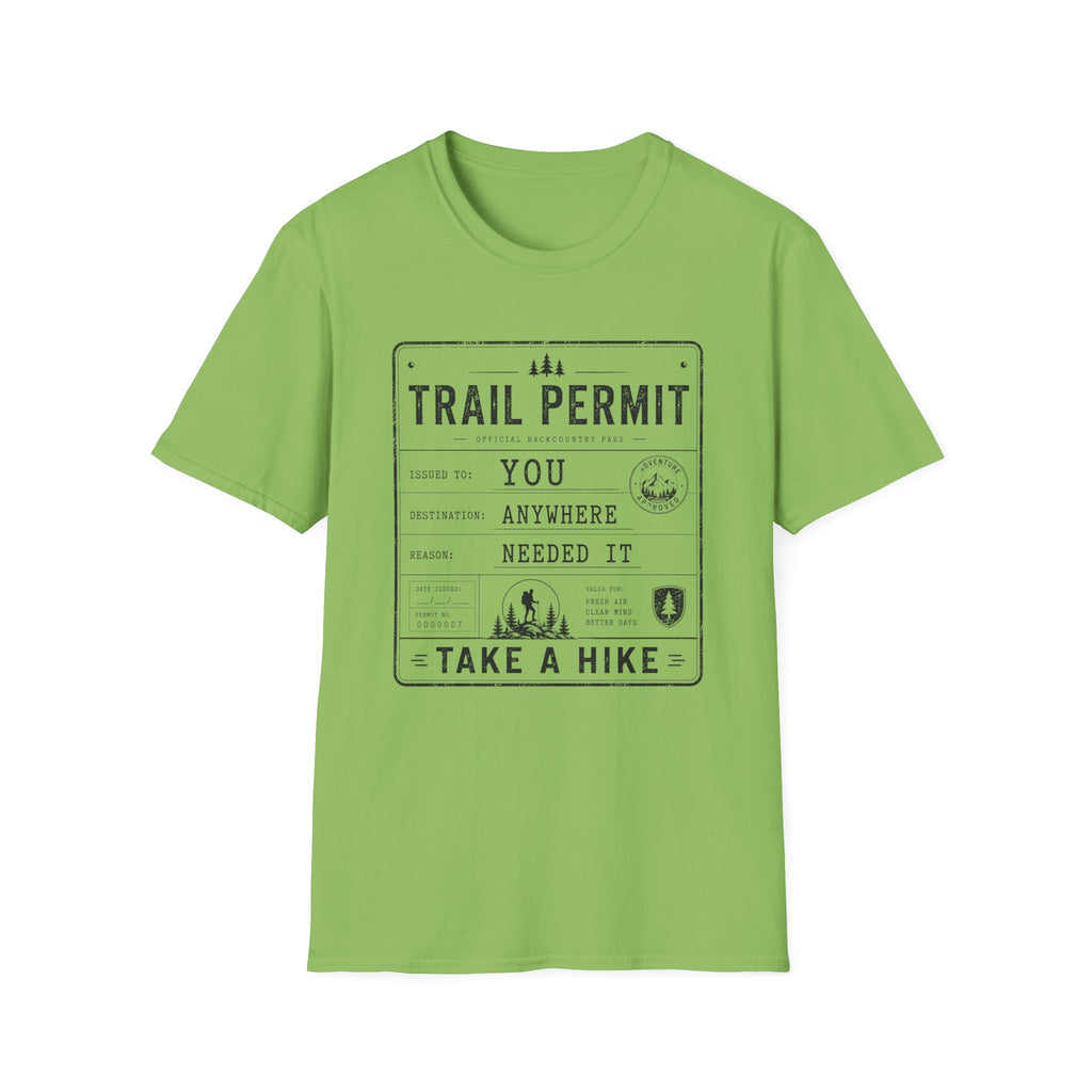 Take A Hike Permit T-Shirt