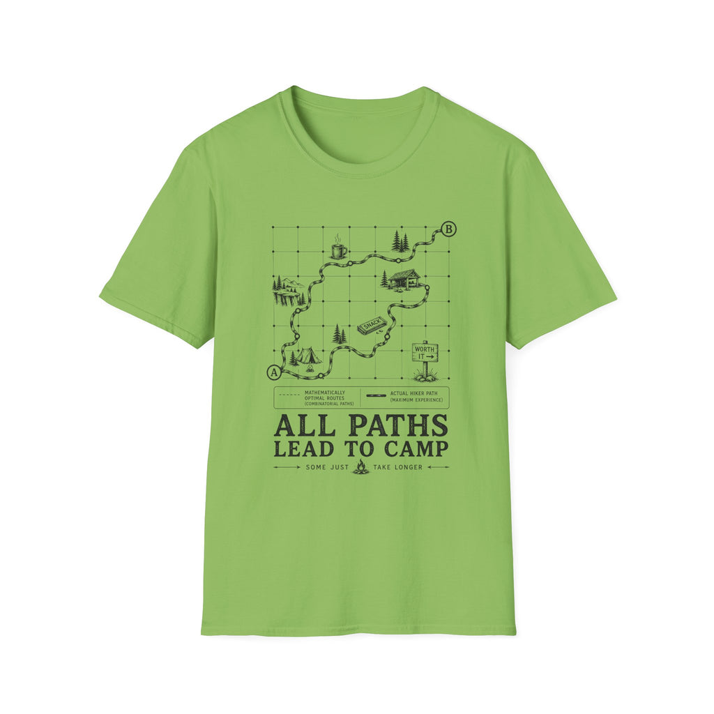 All Paths Lead to Camp T-Shirt