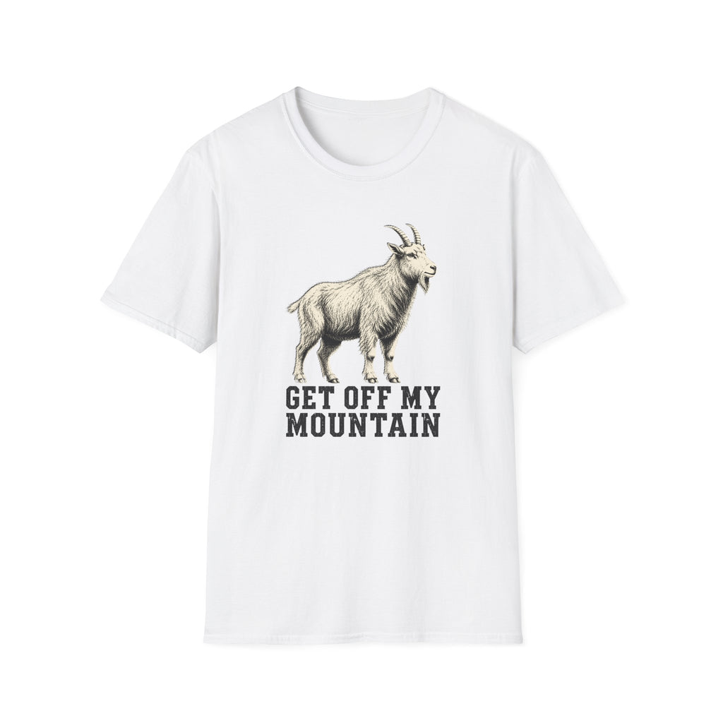 Get Off My Mountain - Goat T-Shirt