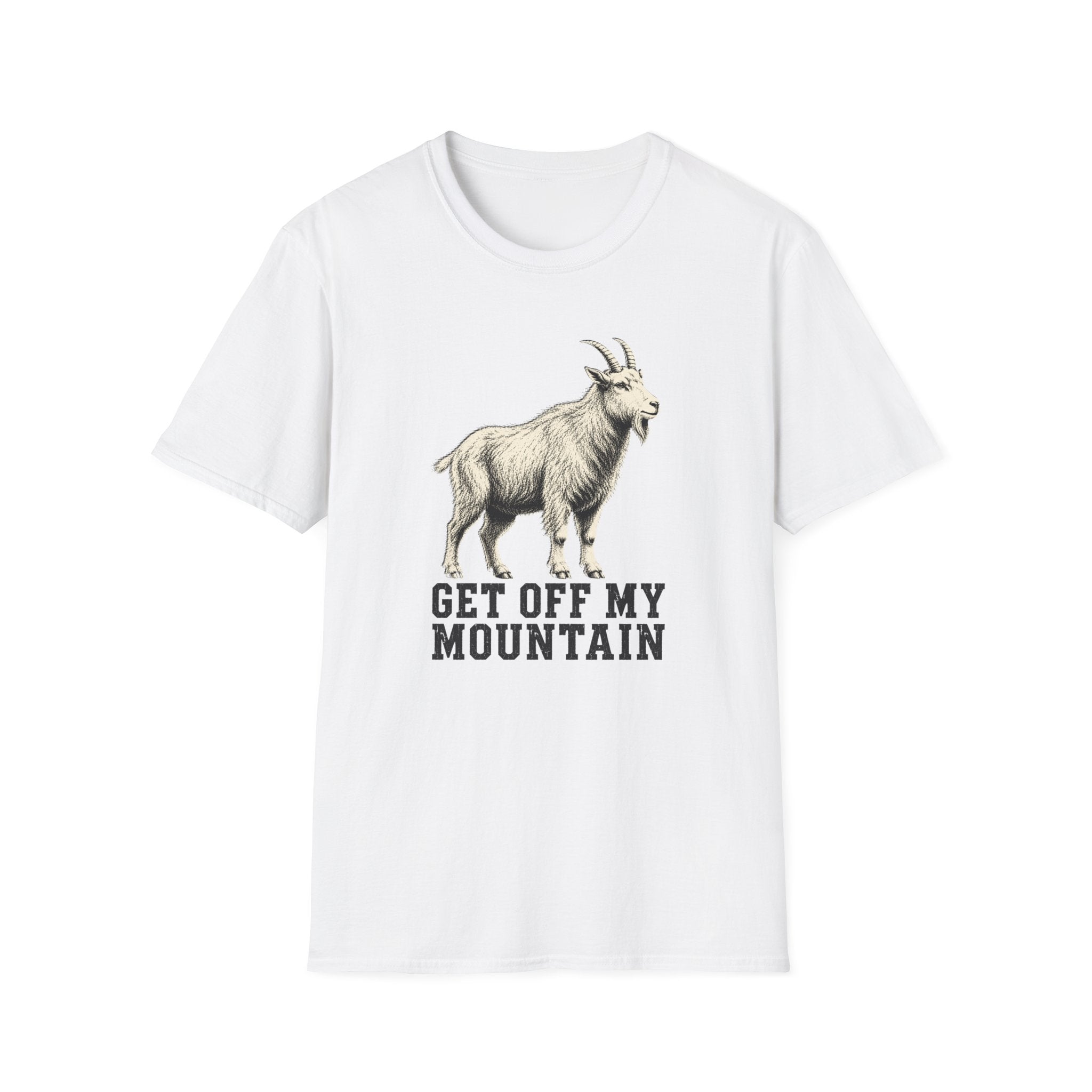 Get Off My Mountain - Goat T-Shirt