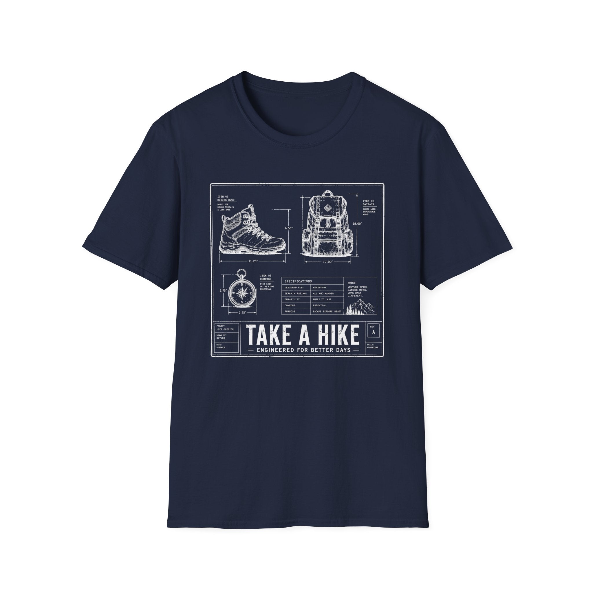 Take A Hike Engineer T-Shirt