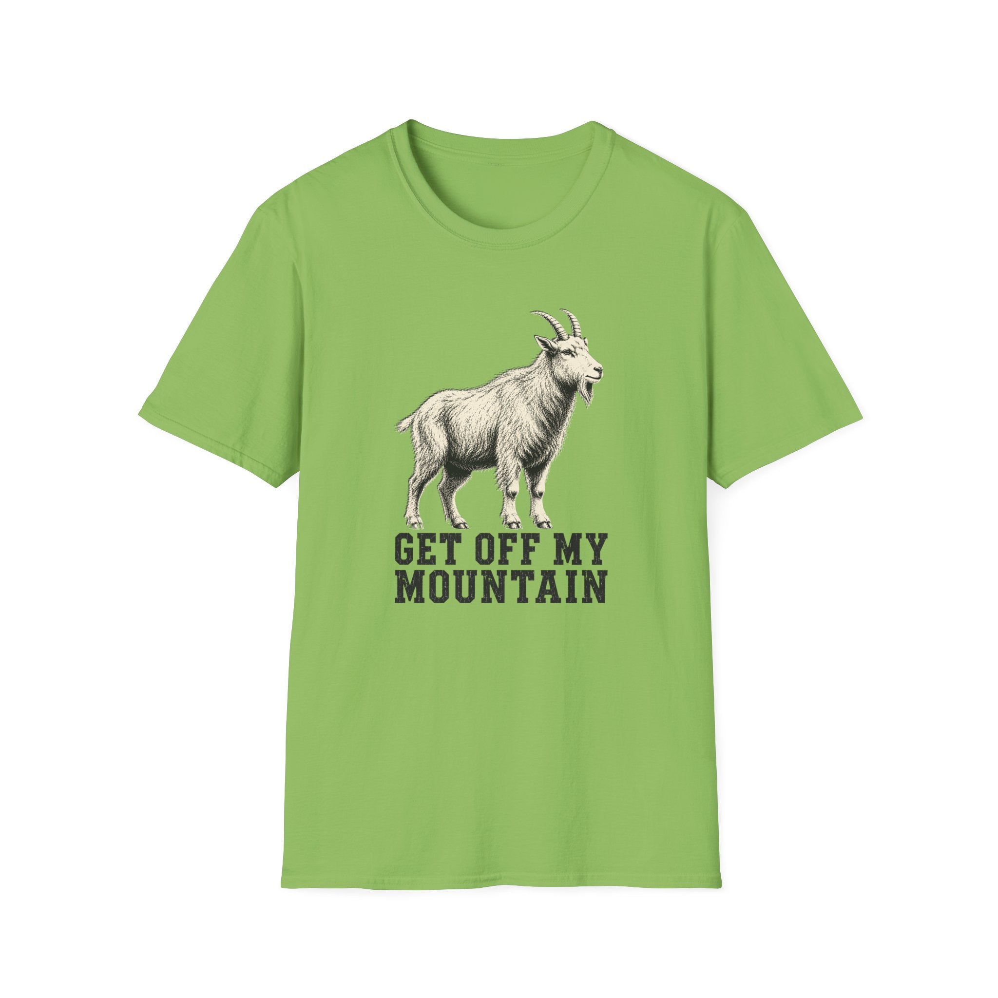 Get Off My Mountain - Goat T-Shirt