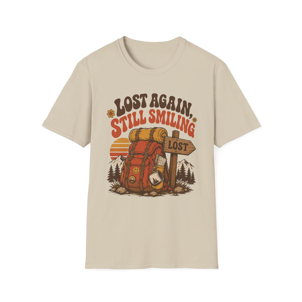 Lost Again Smiling T-Shirt
