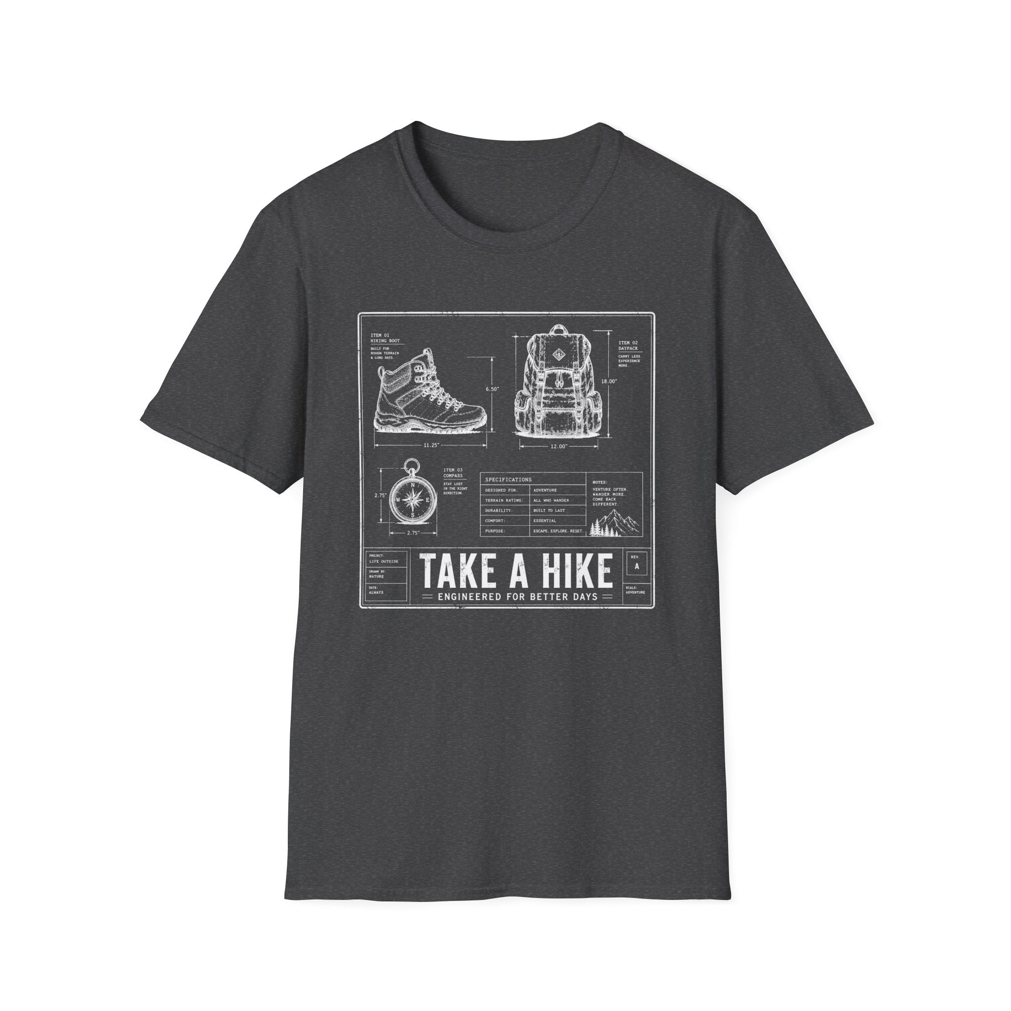 Take A Hike Engineer T-Shirt