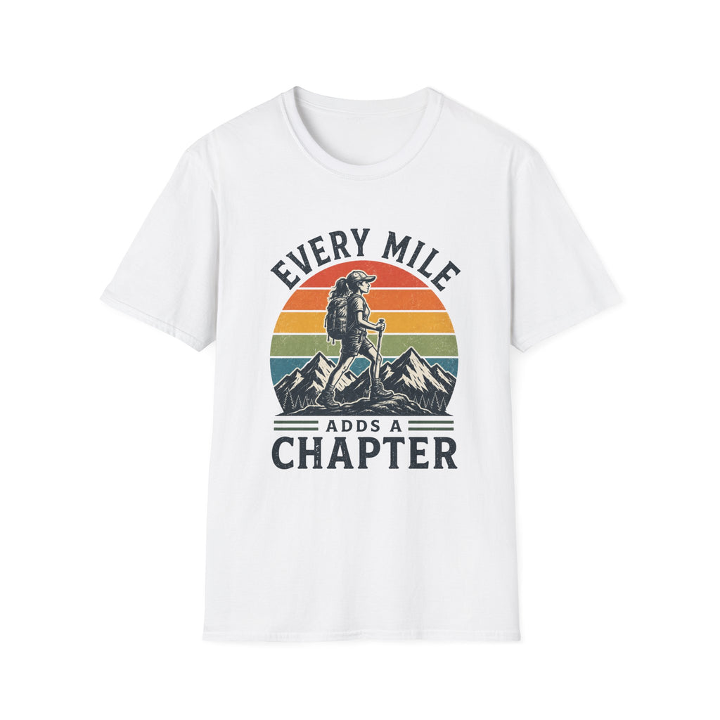 Every Mile Adds a Chapter Woman T-Shirt