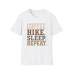 Coffee Hike Sleep Repeat T-Shirt