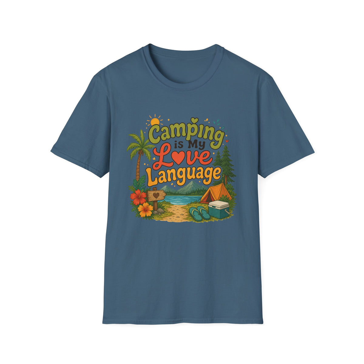 Camping Love Language T-Shirt