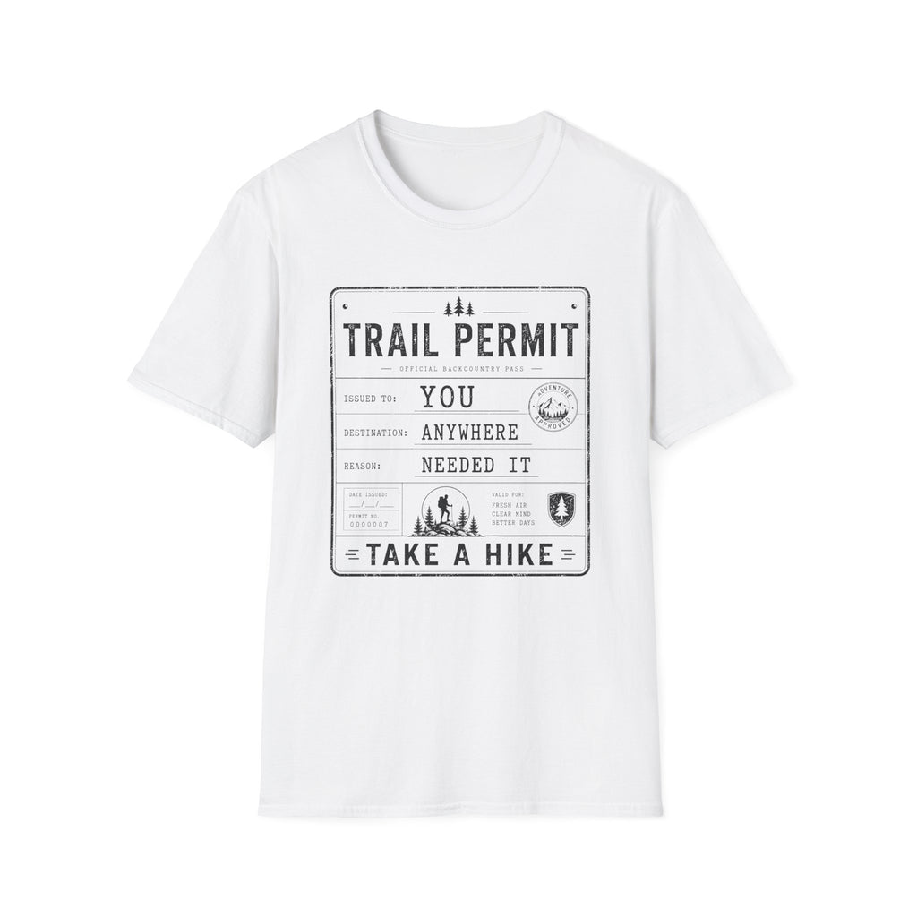 Take A Hike Permit T-Shirt