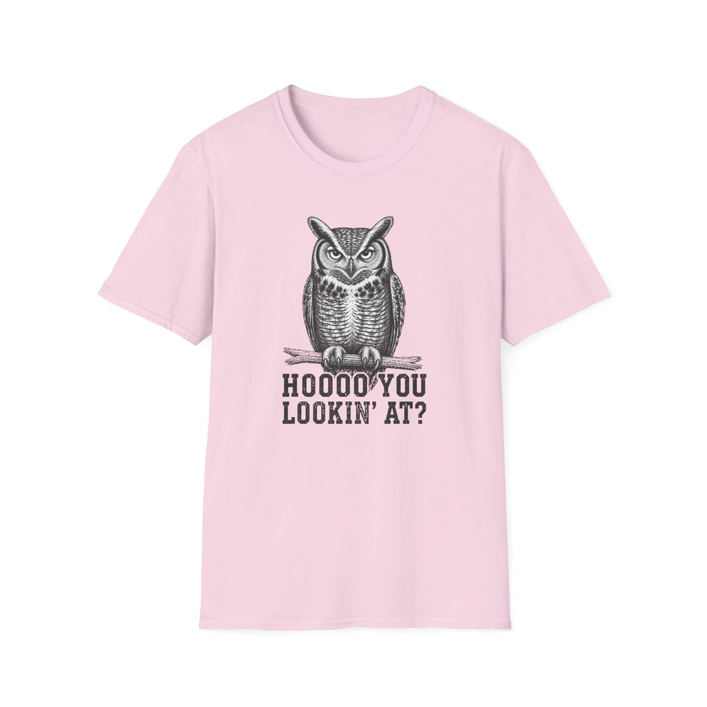 Hoooo You Lookin At Owl T-Shirt