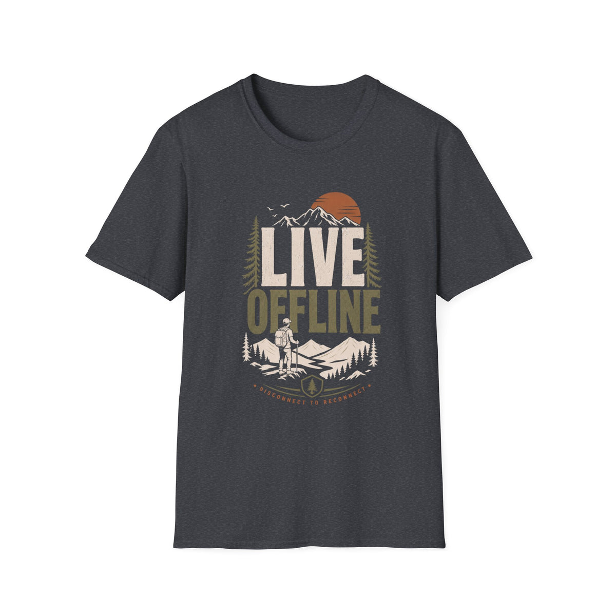 Live Offline Guy T-Shirt