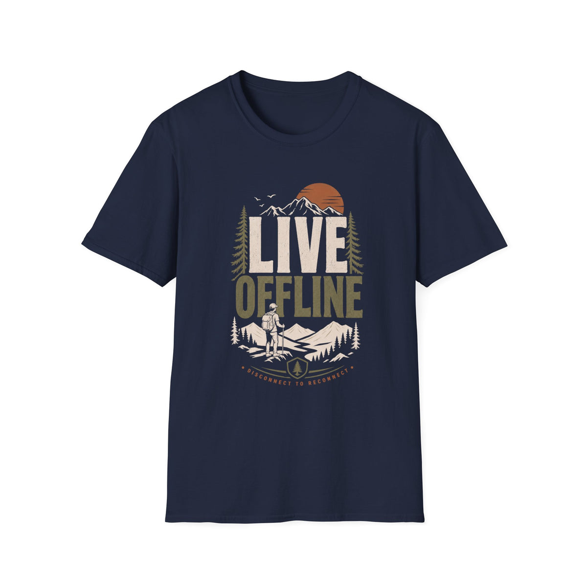 Live Offline Guy T-Shirt