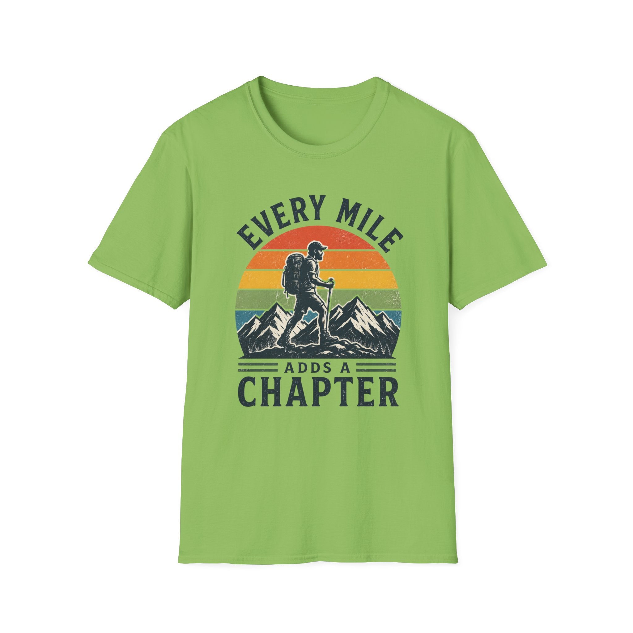 Every Mile Adds a Chapter Man T-Shirt