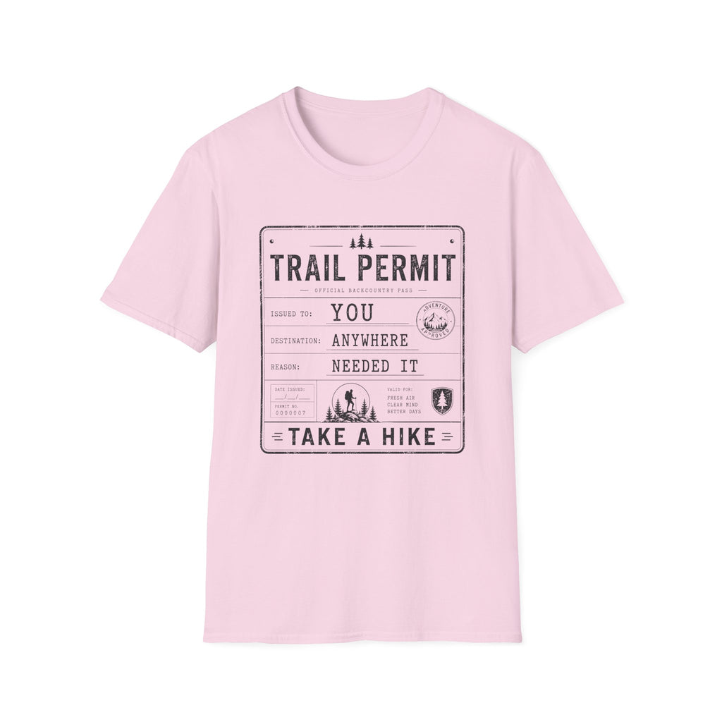 Take A Hike Permit T-Shirt