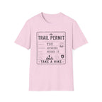Take A Hike Permit T-Shirt
