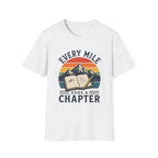 Every Mile Adds a Chapter Journal T-Shirt