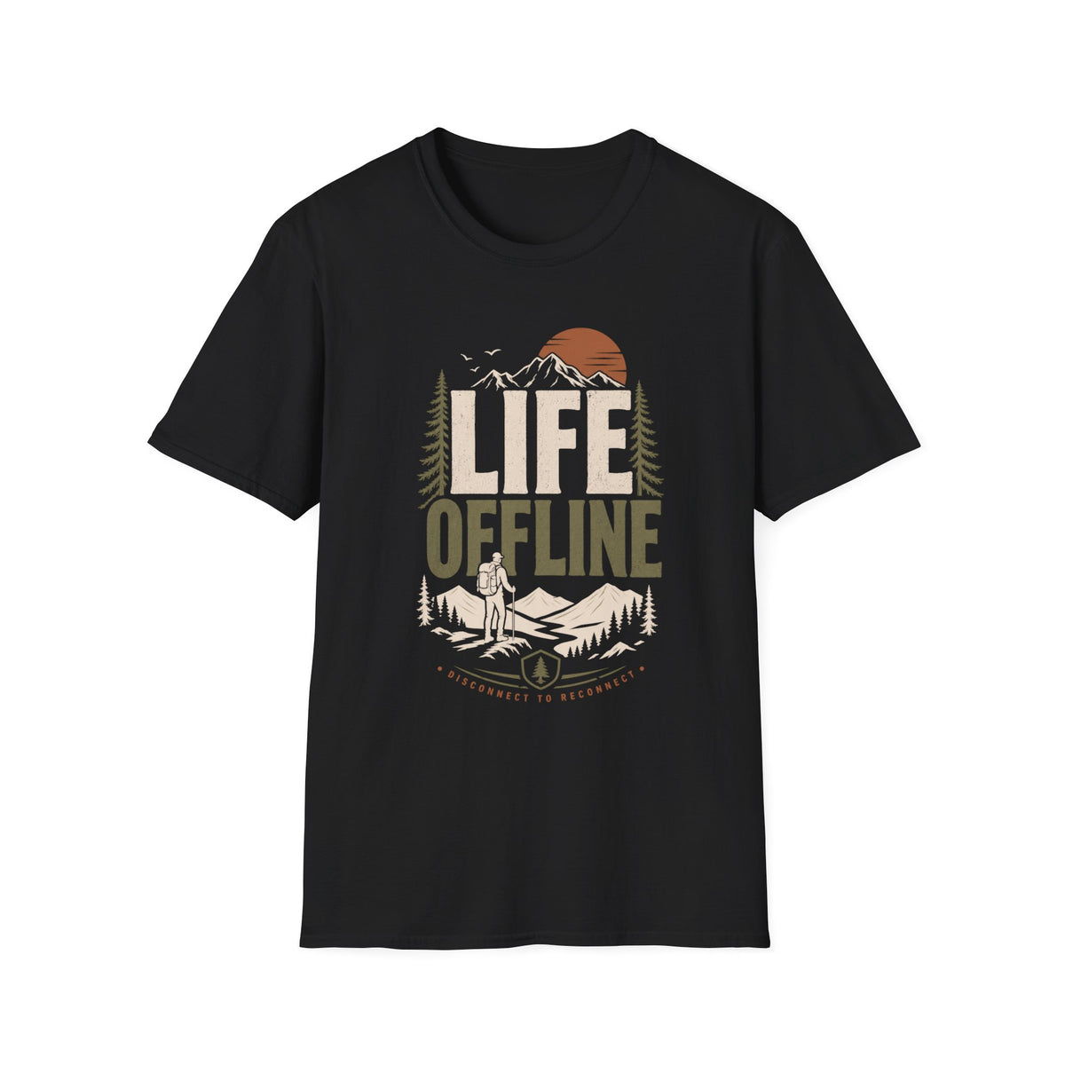 Life Offline Guy T-Shirt
