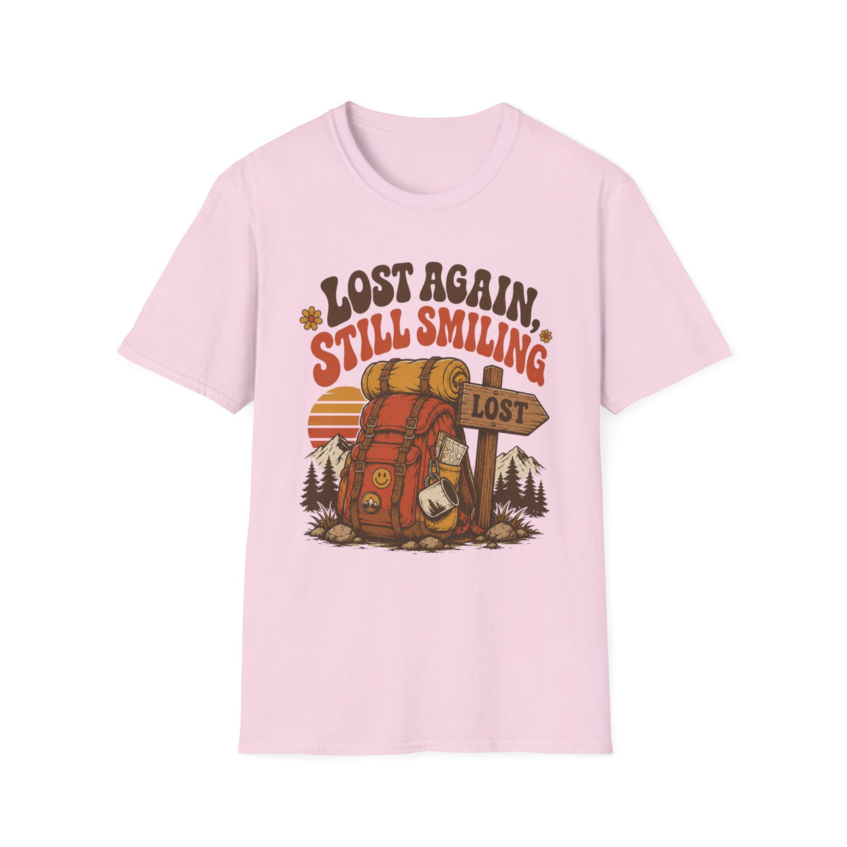 Lost Again Smiling T-Shirt
