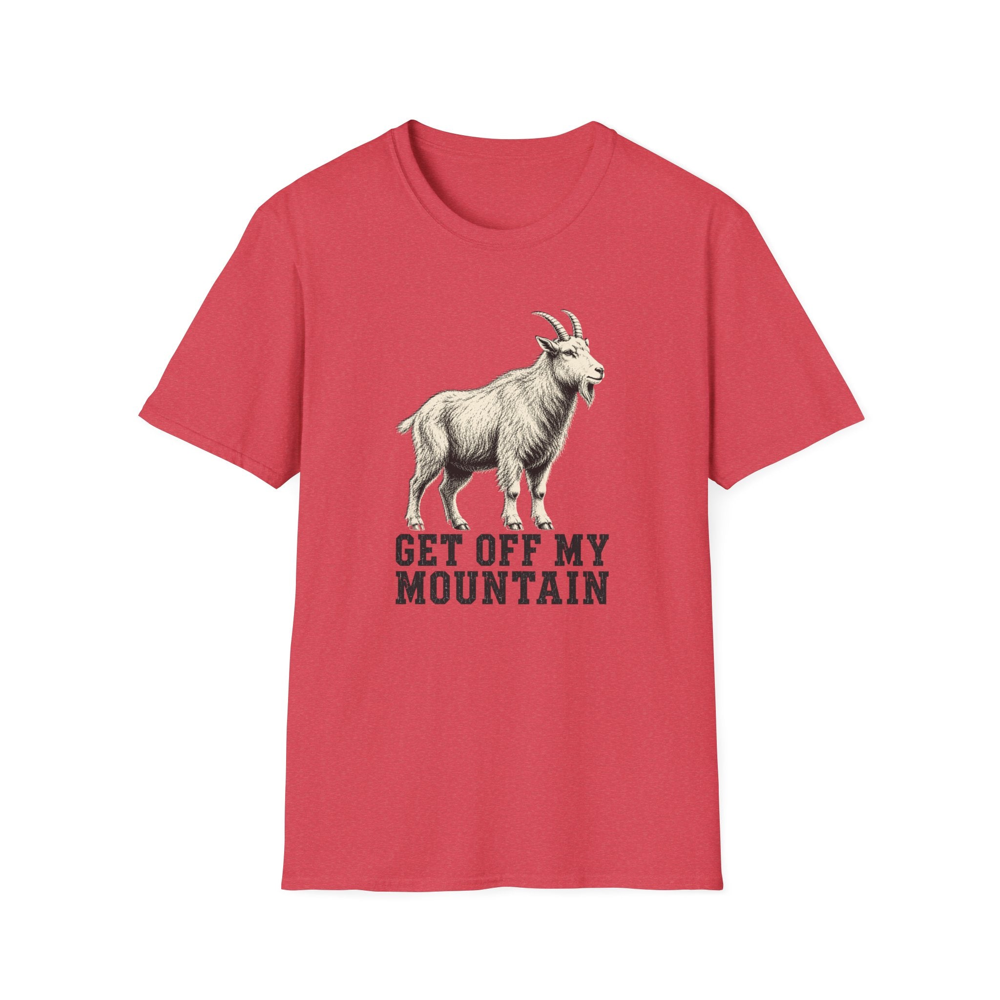 Get Off My Mountain - Goat T-Shirt