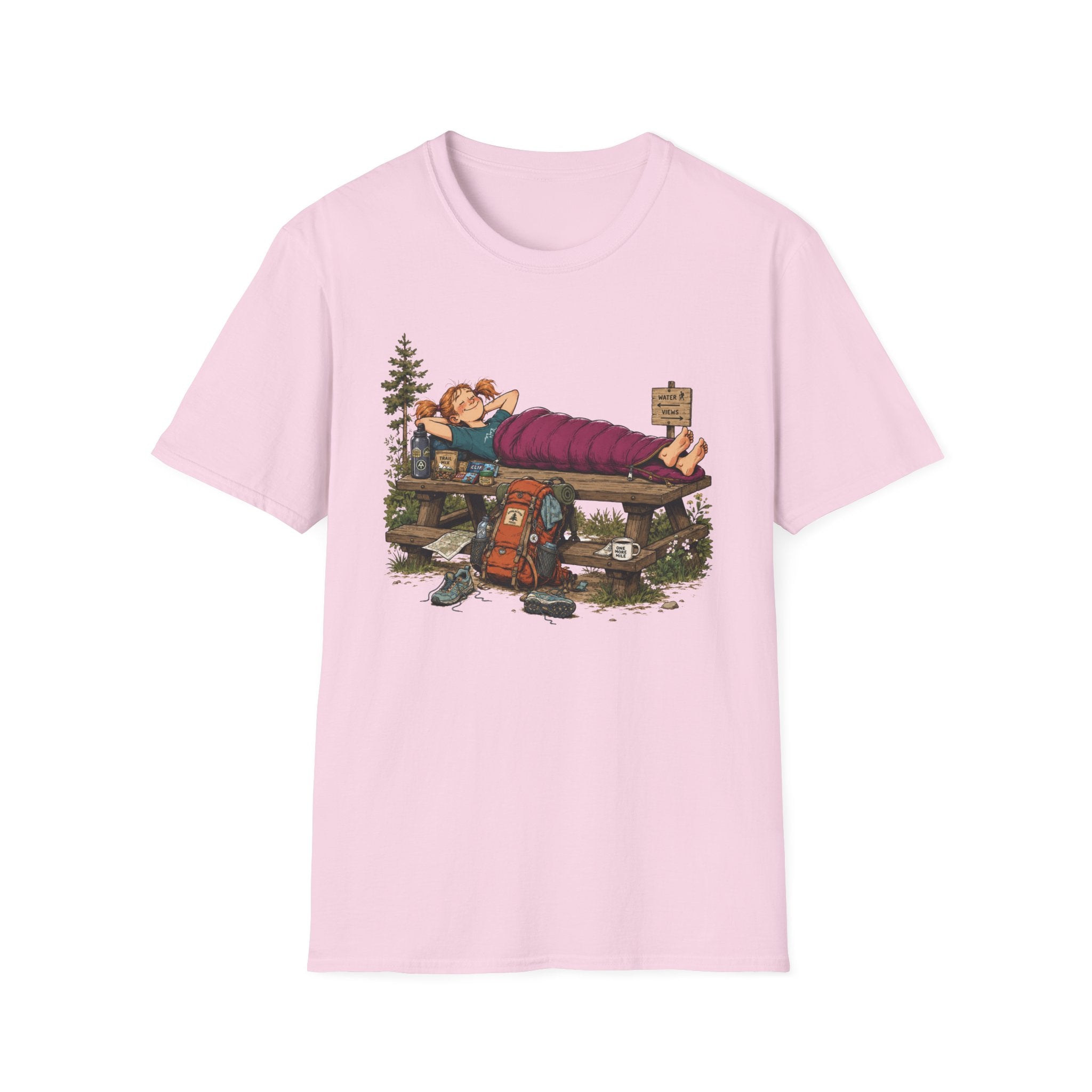 Girl Picnic Table T-Shirt