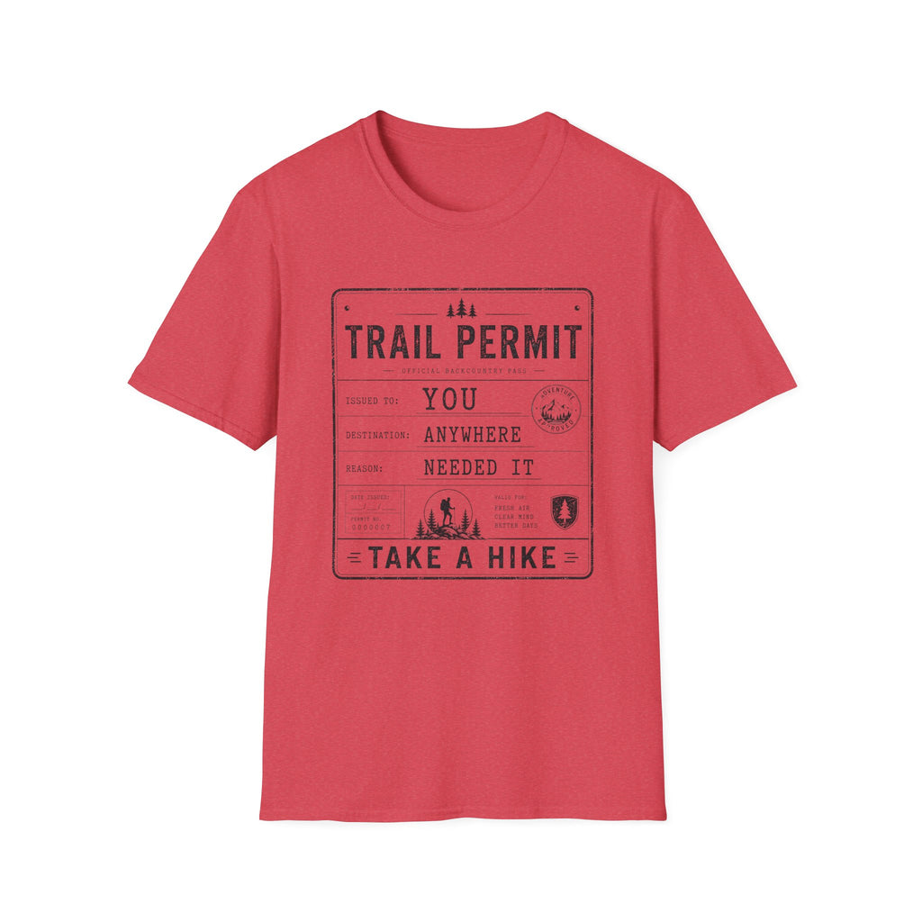 Take A Hike Permit T-Shirt
