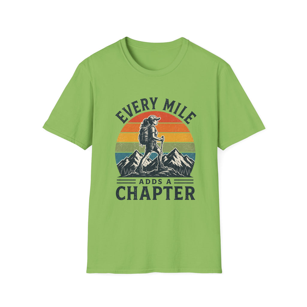 Every Mile Adds a Chapter Woman T-Shirt