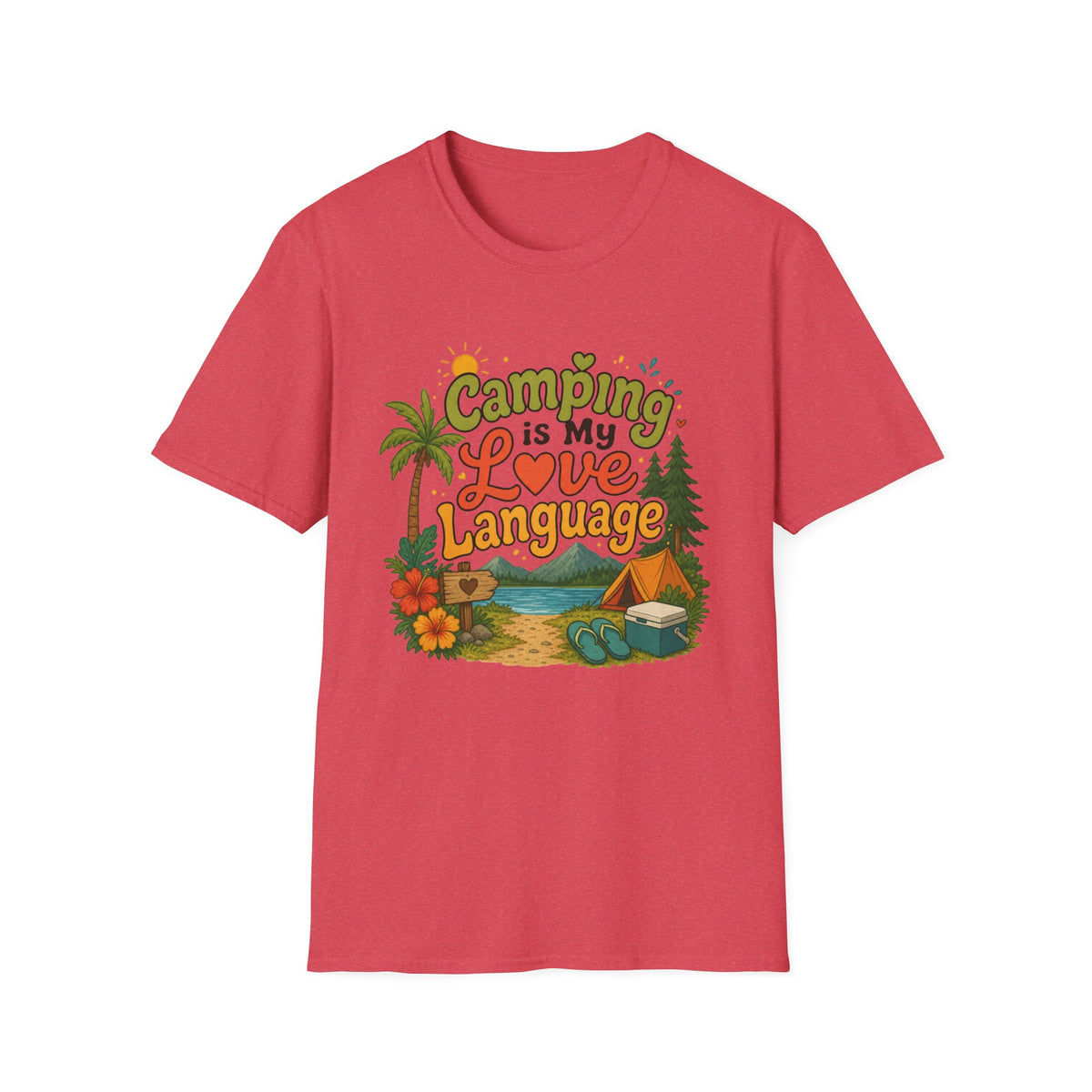 Camping Love Language T-Shirt