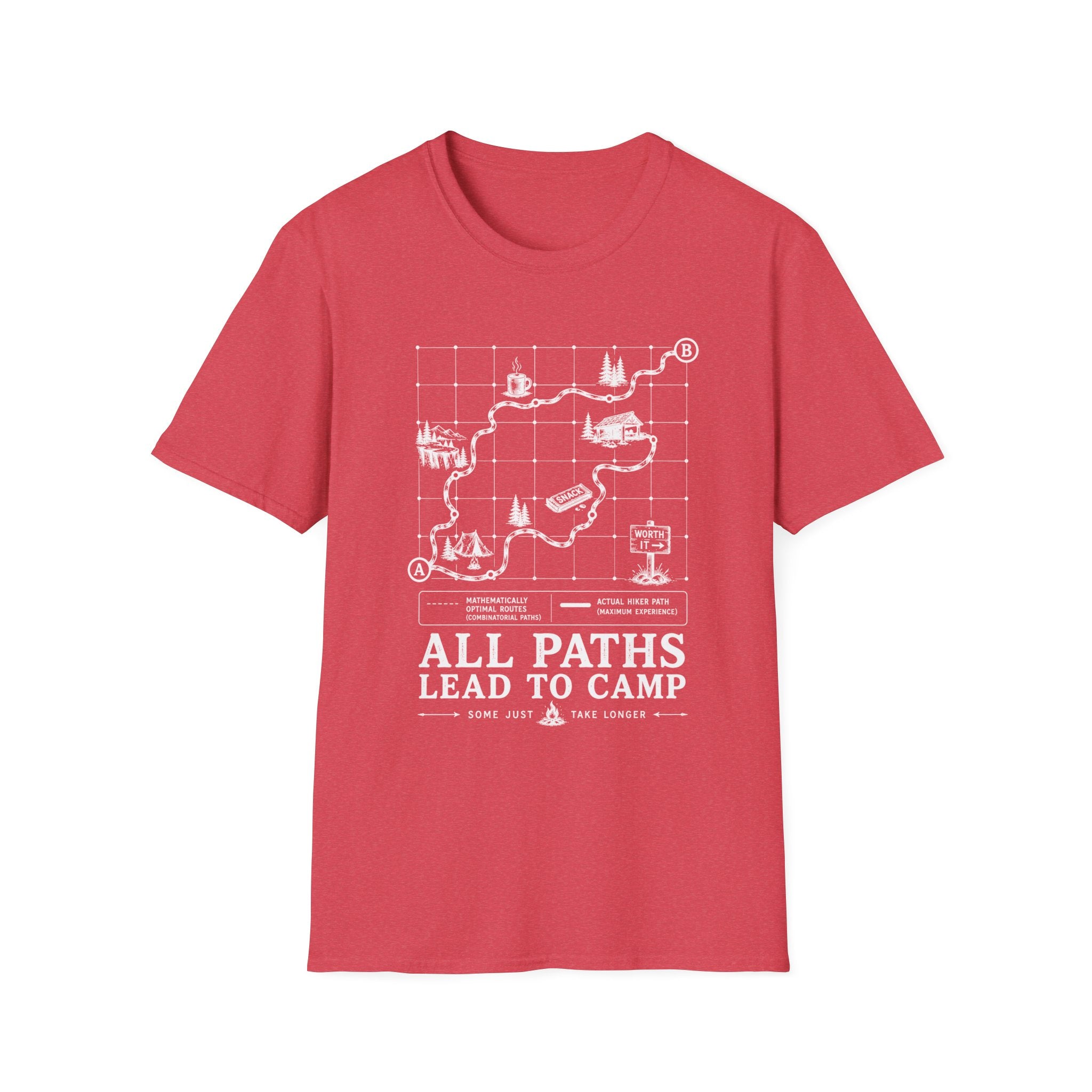 All Paths Lead to Camp T-Shirt