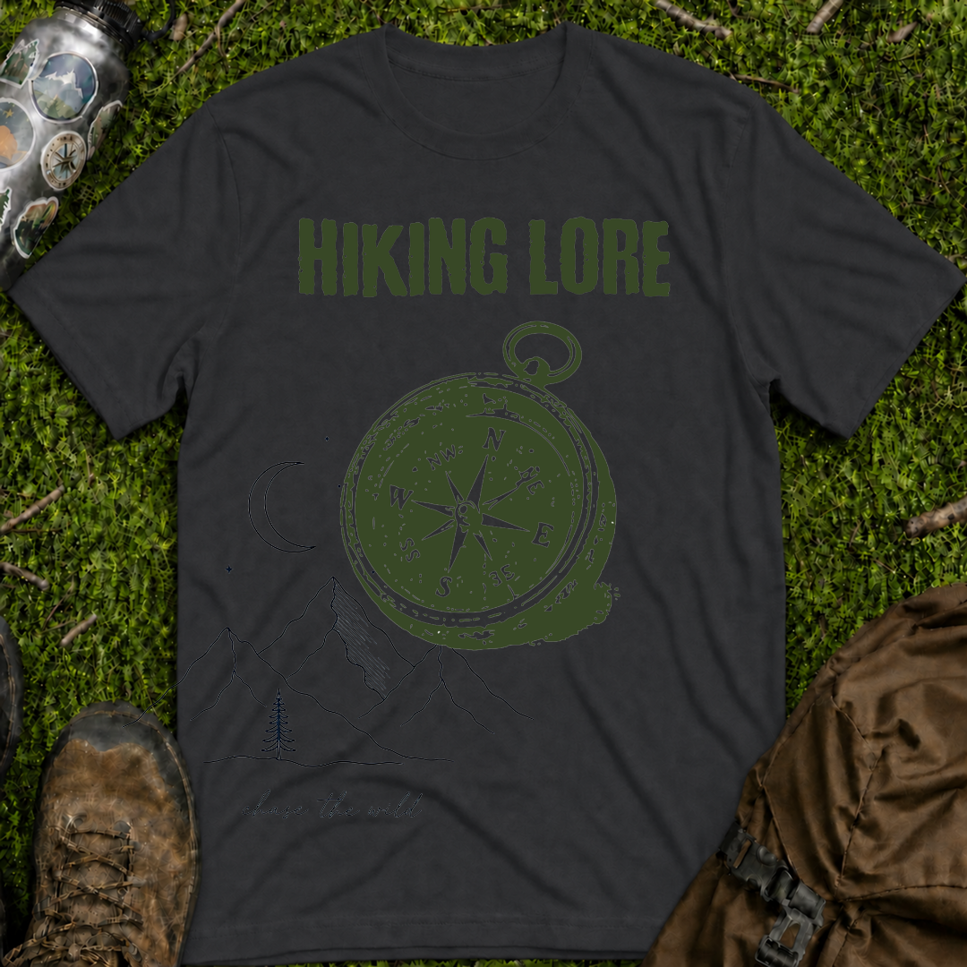 Hiking Lore Compass T-Shirt