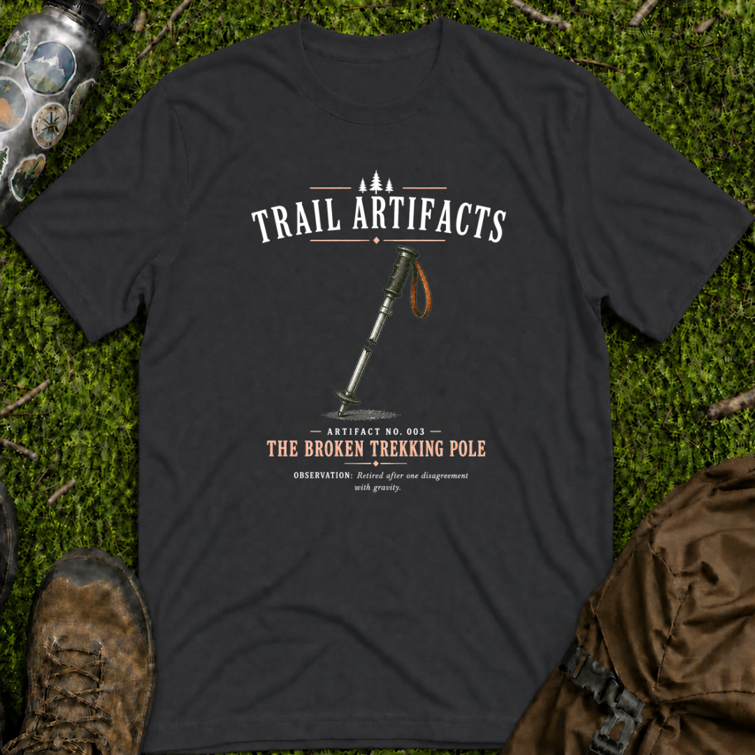 Broken Trekking Pole T-Shirt