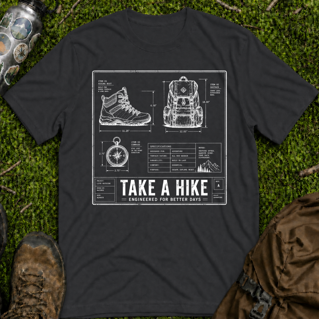 Take A Hike Engineer T-Shirt