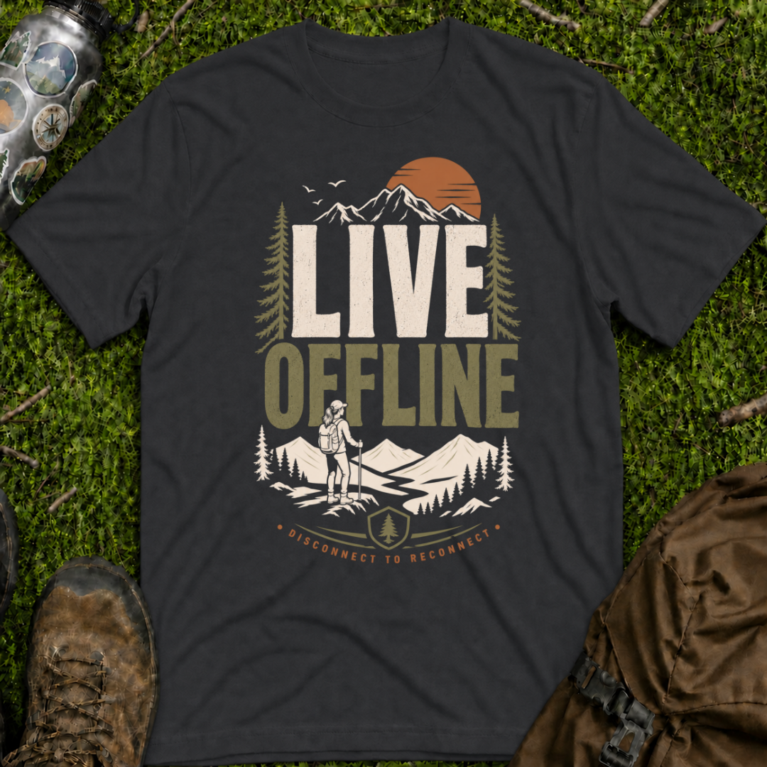 Live Offline Guy T-Shirt