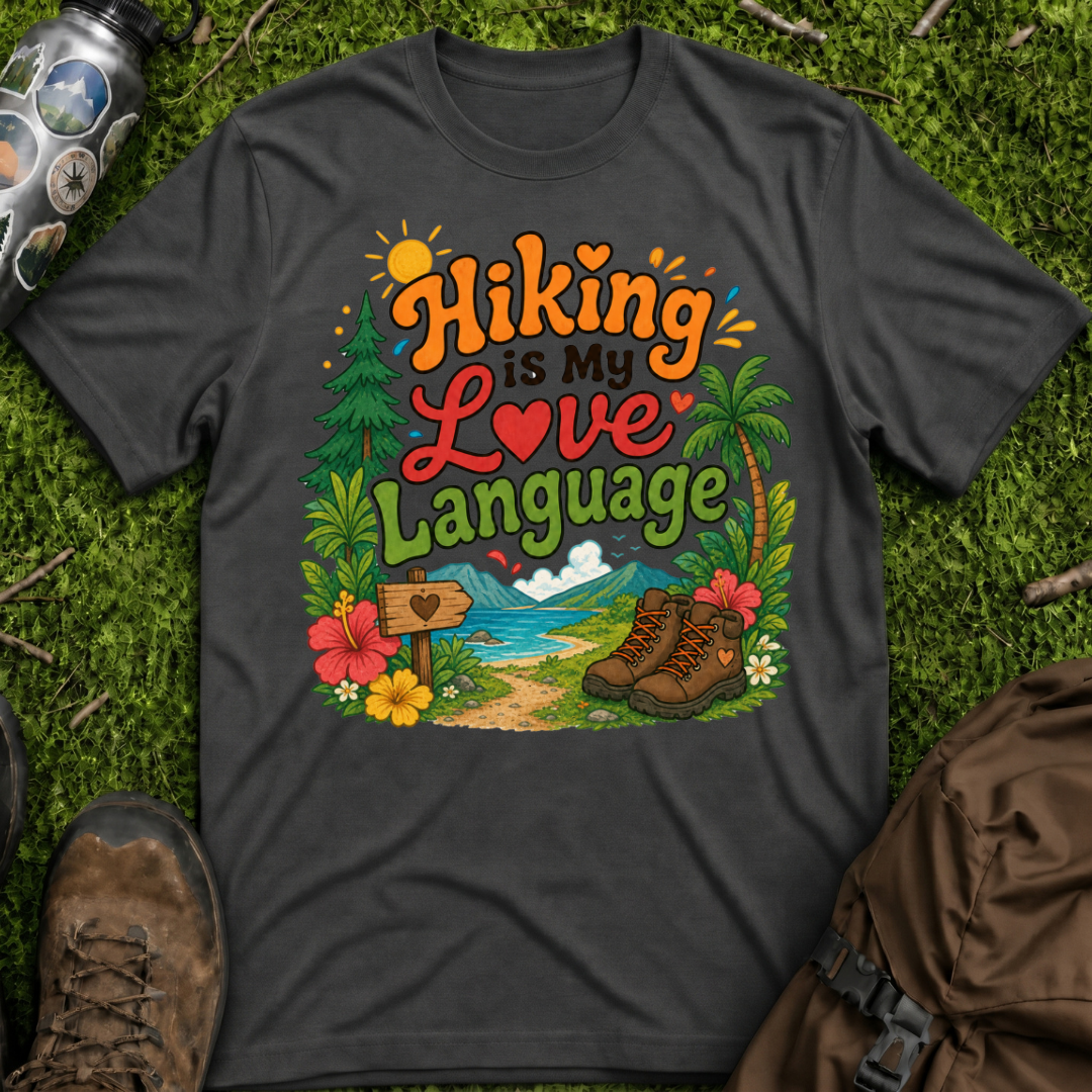 Hiking Love Language T-Shirt