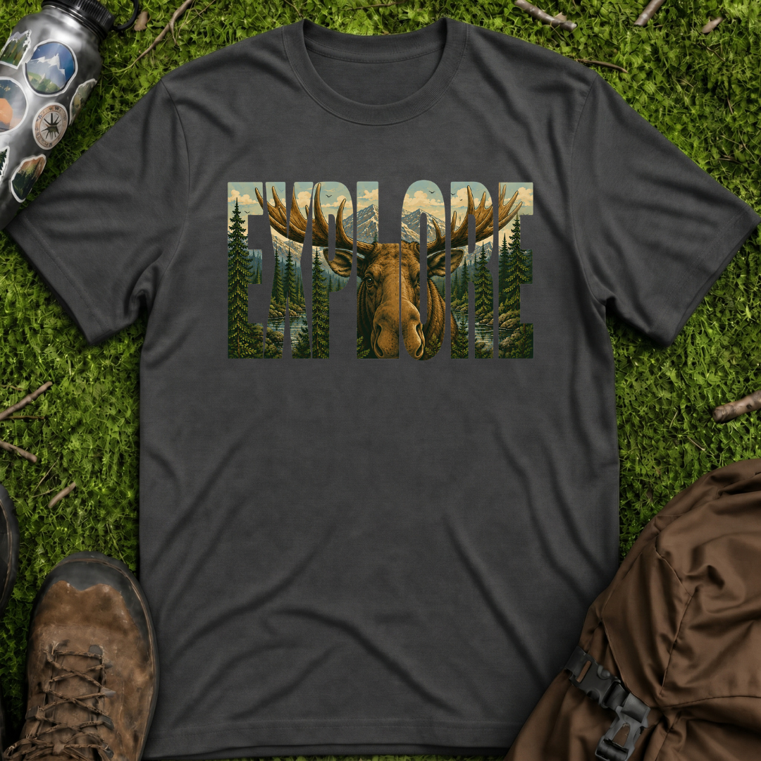 Explore Moose T-Shirt