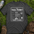 Take A Hike Permit T-Shirt