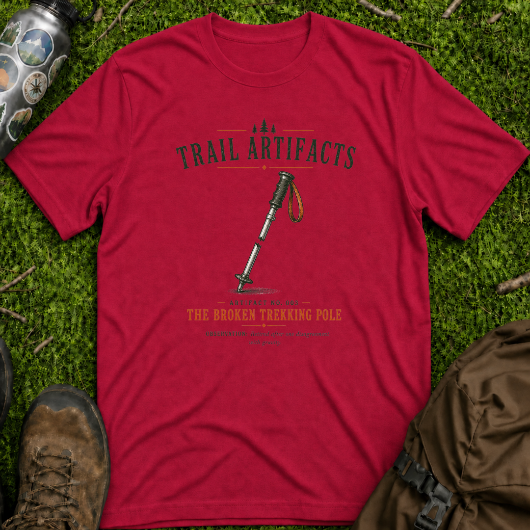 Broken Trekking Pole T-Shirt