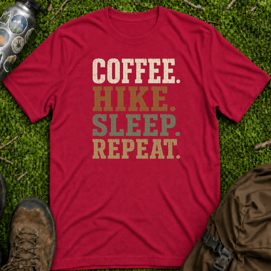 Coffee Hike Repeat T-Shirt