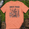 Skeleton Hiker Trash T-Shirt