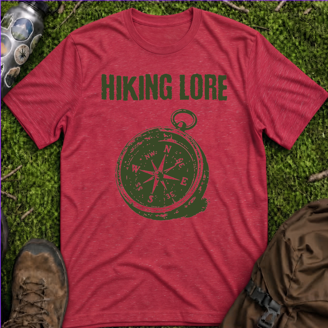 Hiking Lore Compass T-Shirt