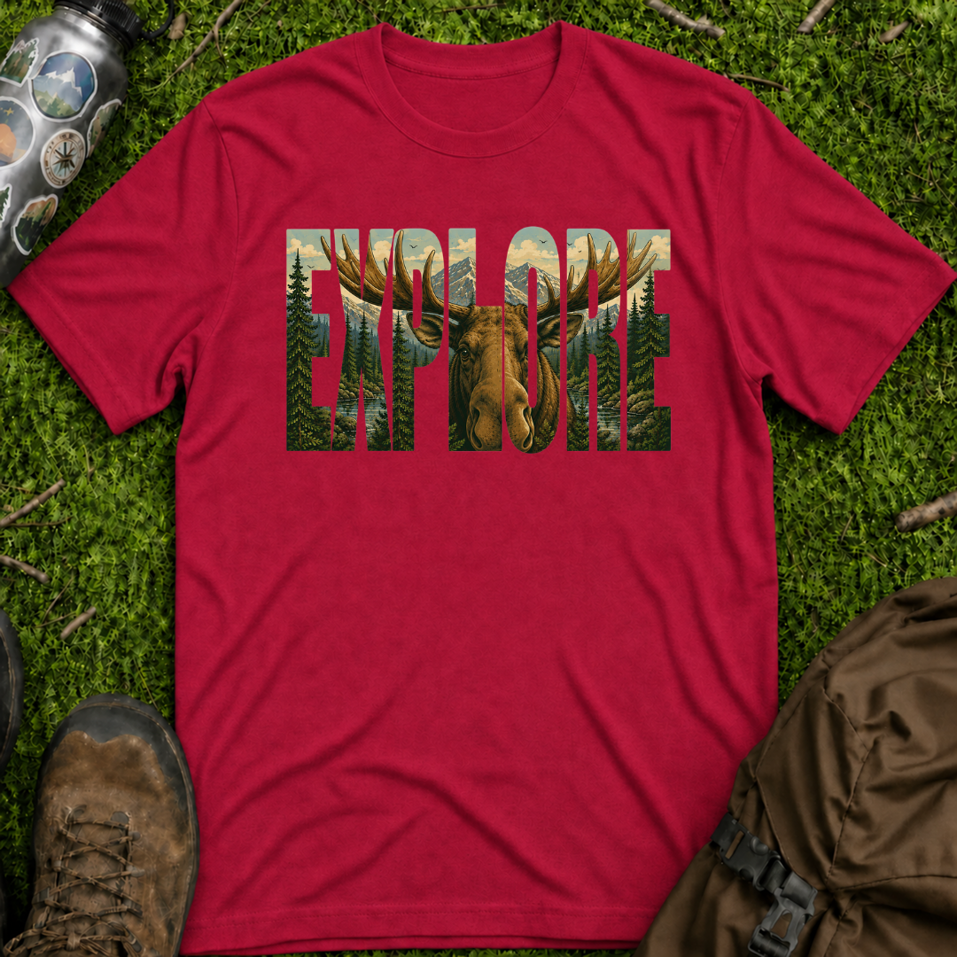 Explore Moose T-Shirt